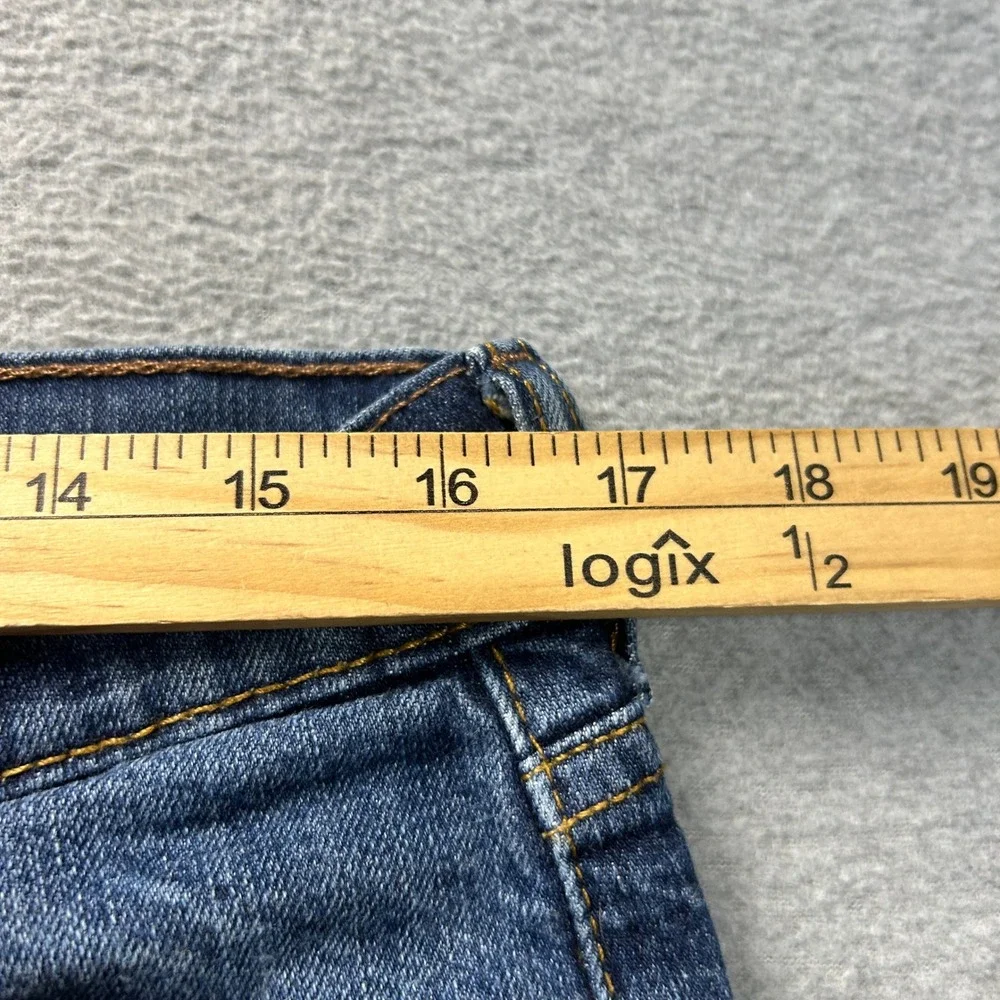 Levi's Straight Leg Jeans Mens 33x30 Blue Water<Less Medium Wash Denim Regular
